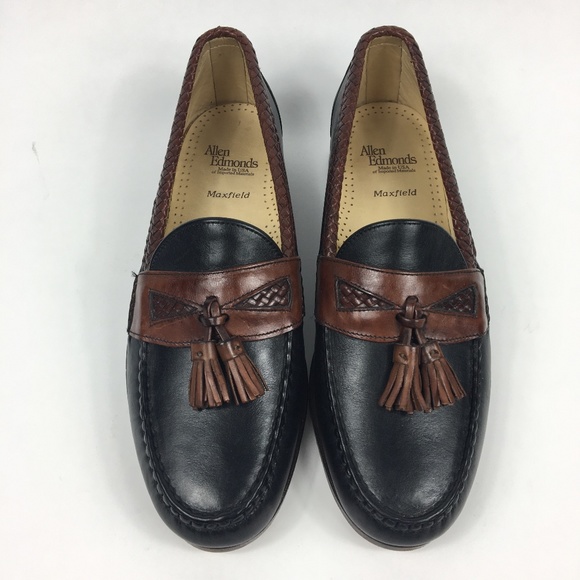 SOLD Allen Edmonds Maxfield Tassel Leather Loafers - Picture 3 of 6